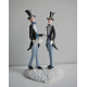 Figurine gâteau mariage gay
