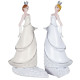 Figurine gâteau mariage lesbien