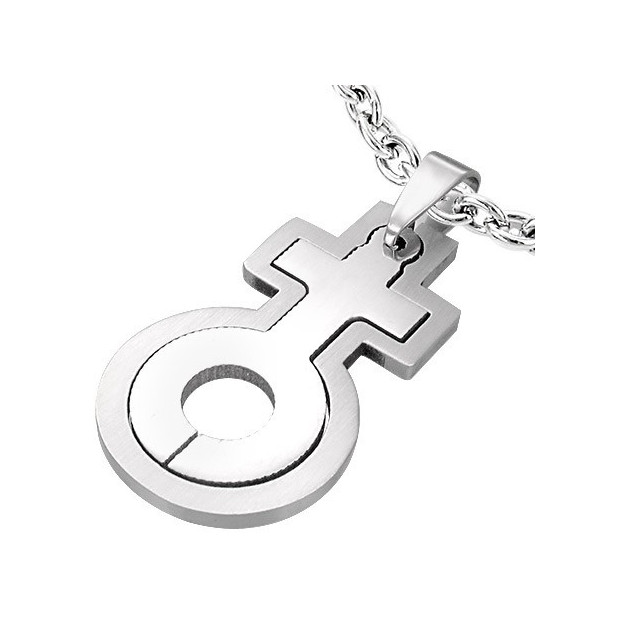 Pendentif lesbien symbole vénus femme