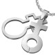 Pendentif lesbien symbole vénus femme