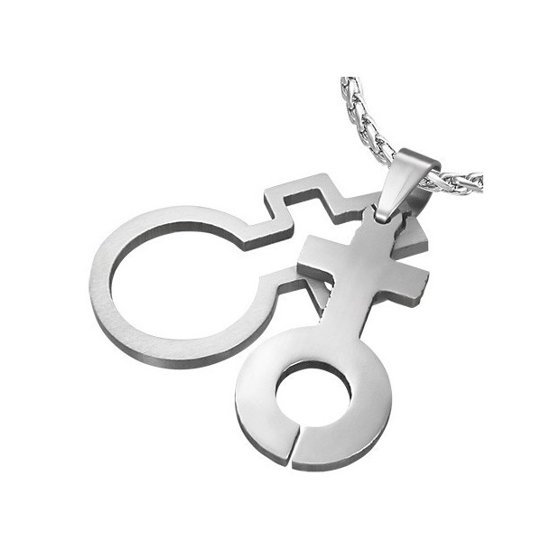 Pendentif lesbien symbole vénus femme
