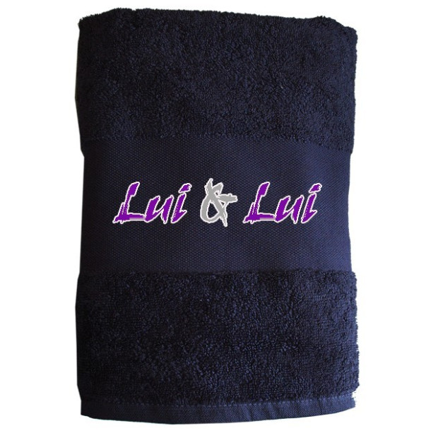 Serviette "Lui & Lui" cadeau gay