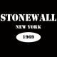 Tee-shirt gay lesbien Stonewall NY noir