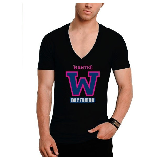 T Shirt "Wanted Boyfriend"