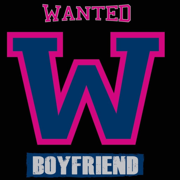 T Shirt "Wanted Boyfriend"