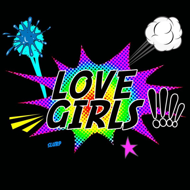T shirt lesbien Love Girls