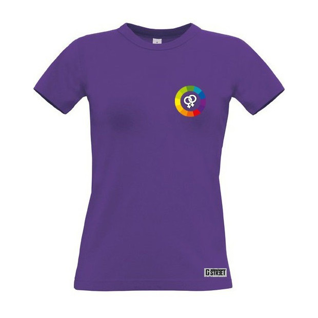 T shirt lesbien colors rainbow