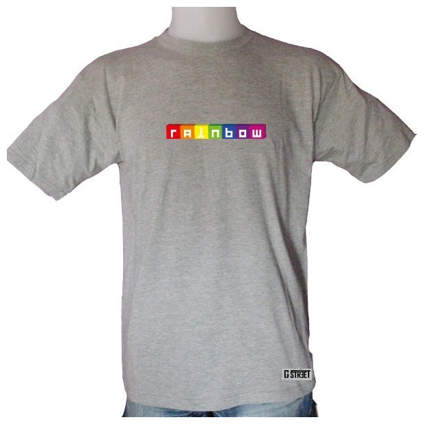 T shirt gay lesbien cube rainbow