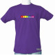T shirt gay lesbien cube rainbow