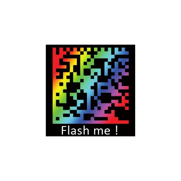 T Shirt Flash me ! QR code gay lesbien