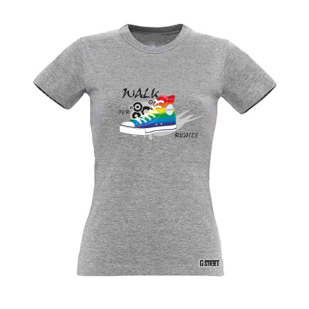 T shirt gay lesbien Walk For Rights