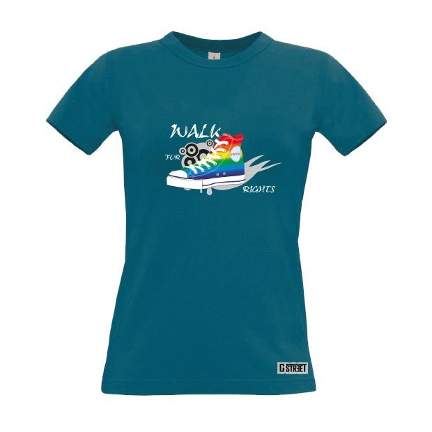 T shirt gay lesbien Walk For Rights