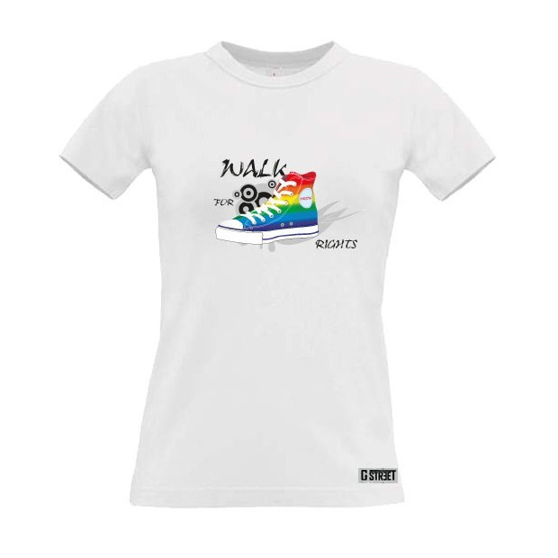 T shirt gay lesbien Walk For Rights
