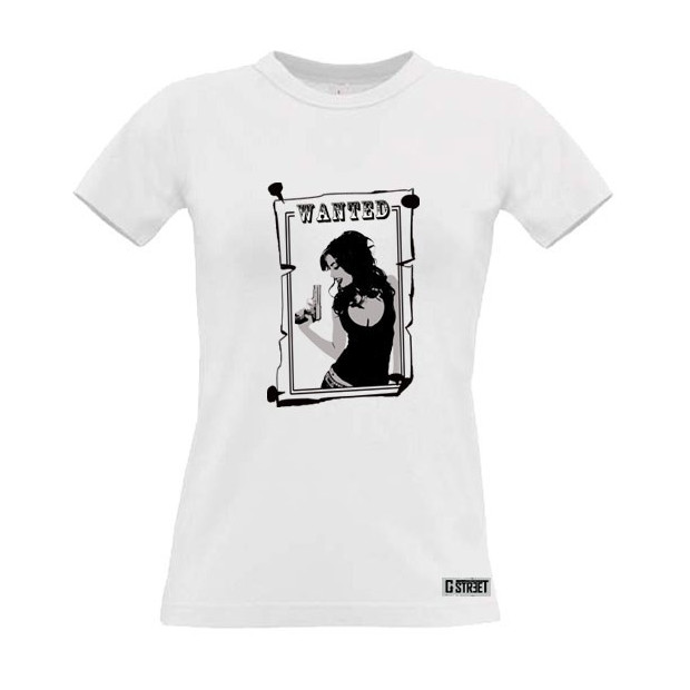 T shirt lesbien Wanted recherche femme