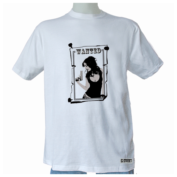 T shirt lesbien Wanted recherche femme