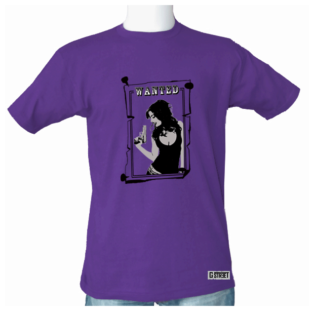 T shirt lesbien Wanted recherche femme