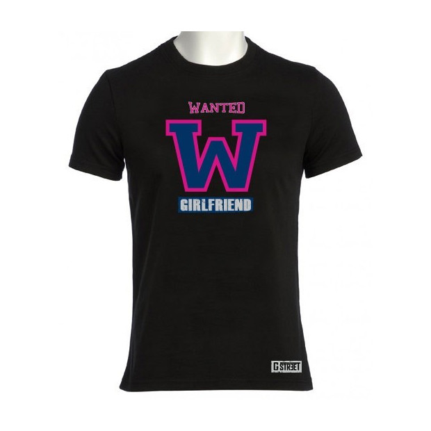 T shirt Wanted Girlfriend