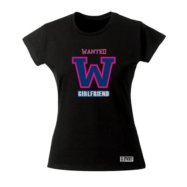 T shirt Wanted Girlfriend