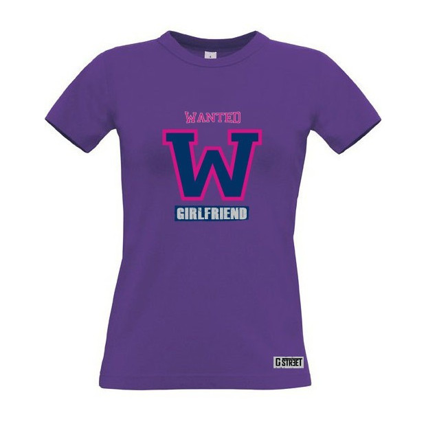 T shirt Wanted Girlfriend