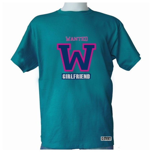 T shirt Wanted Girlfriend