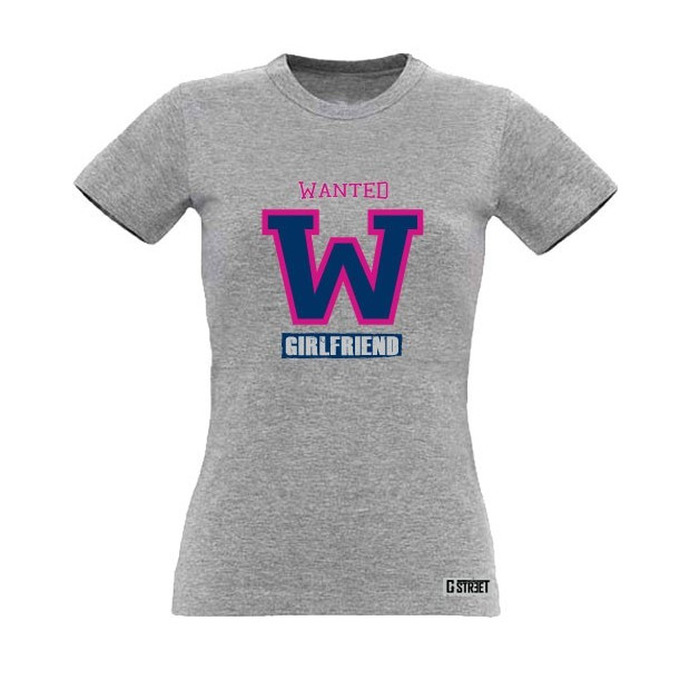 T shirt Wanted Girlfriend