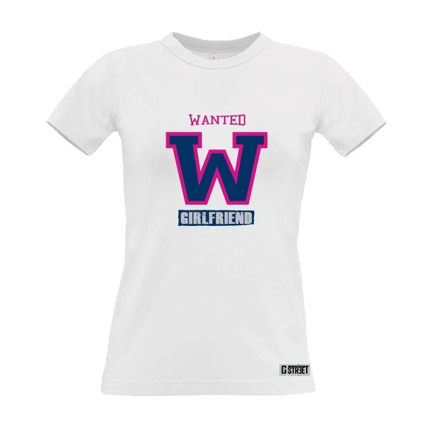 T shirt Wanted Girlfriend