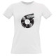 Tee shirt Vintage avec un disque rétro cassé