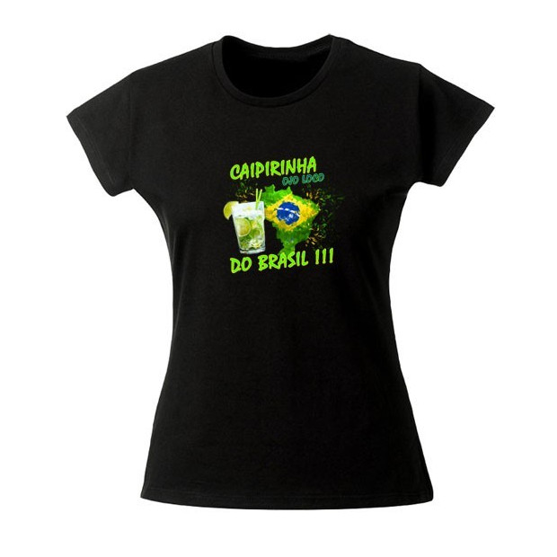Tee shirt Made in France Caïpirinha Brésil