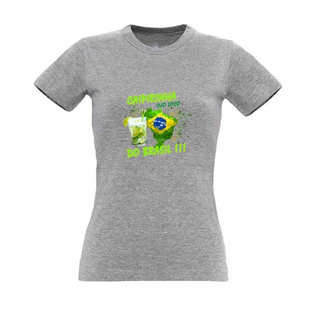 Tee shirt Made in France Caïpirinha Brésil