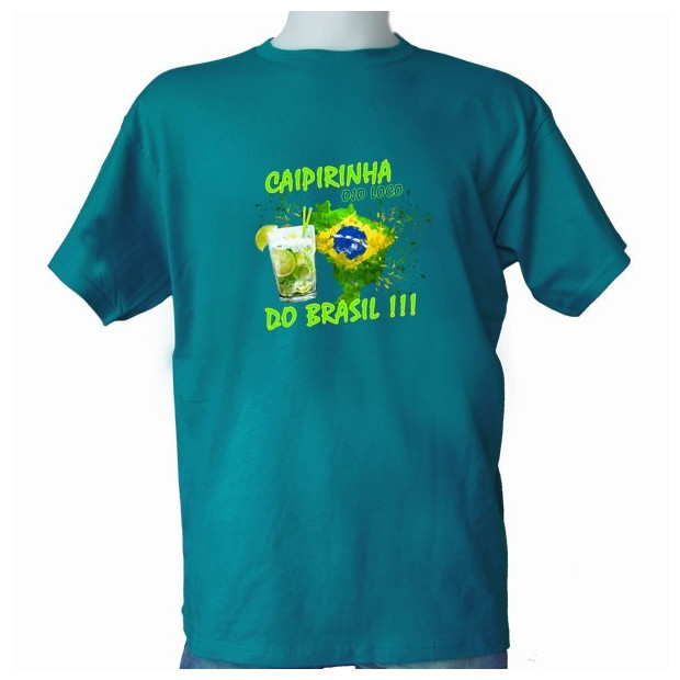 Tee shirt Made in France Caïpirinha Brésil