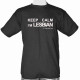Tee shirt lesbien Keep calm I'M lesbian