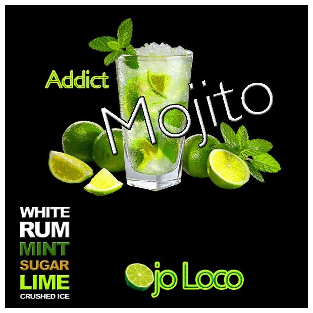 tee shirt Mojito Addict pour les fans de mojitos !
