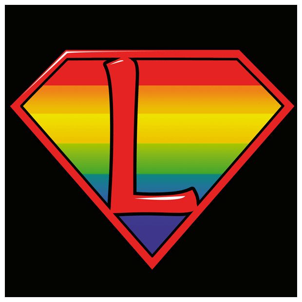 Tee shirt lesbien Super L superman