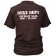T Shirt Dyke Dept