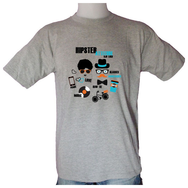 Tee shirt Hipster Attitude