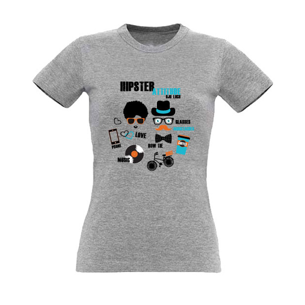 Tee shirt Hipster Attitude