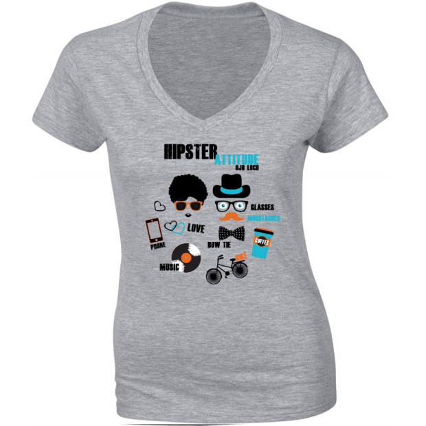 Tee shirt Hipster Attitude