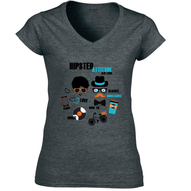 Tee shirt Hipster Attitude