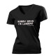 tee shirt Sorry Boys I'M lesbian