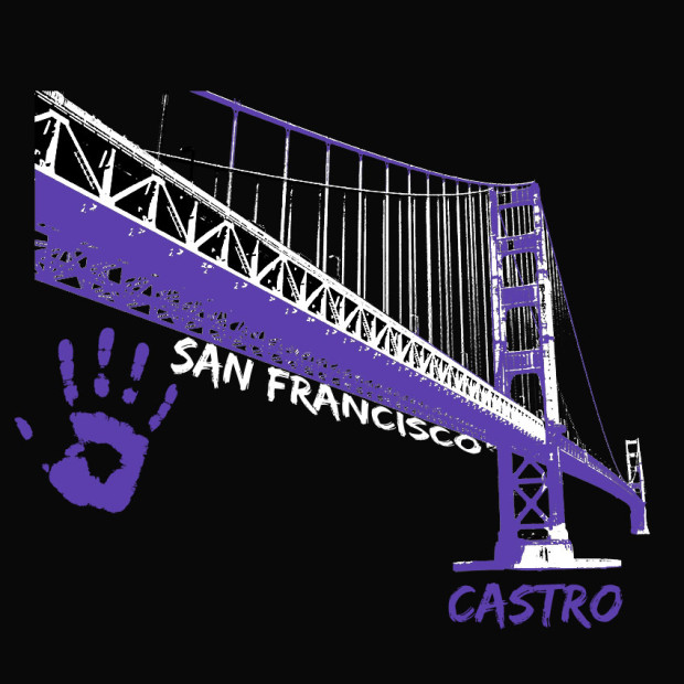 T shirt Pont San Francisco PPH