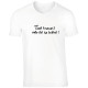 Tee shirt humoristique Tout travail mérite sa bière