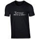 Tee shirt humoristique Tout travail mérite sa bière