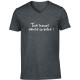 Tee shirt humoristique Tout travail mérite sa bière