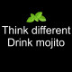 Tee shirt Think different - Drink Mojito