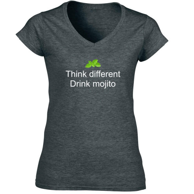 Tee shirt Think different - Drink Mojito