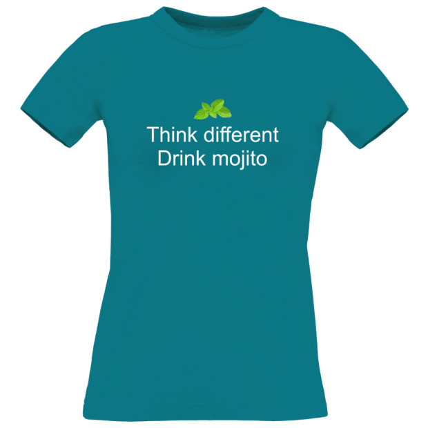 Tee shirt Think different - Drink Mojito