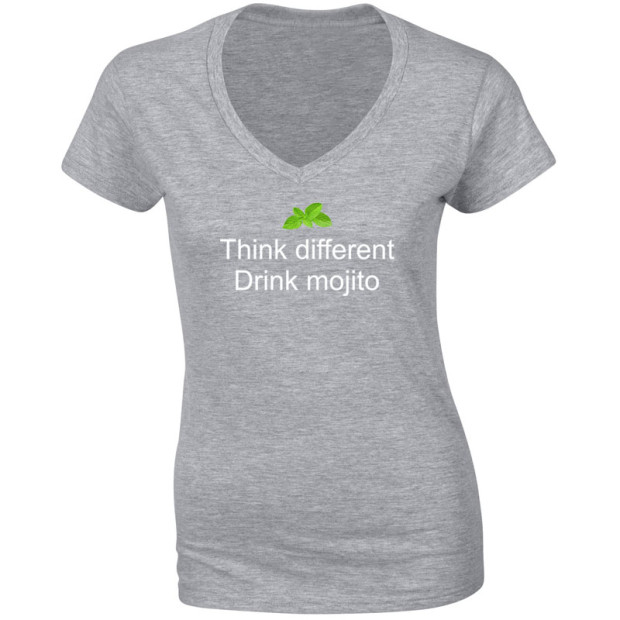 Tee shirt Think different - Drink Mojito