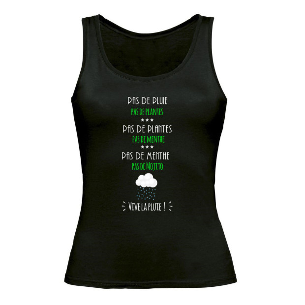 Débardeur Vive la pluie