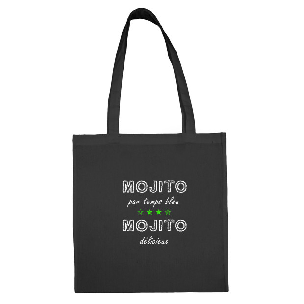 Tote bag sac toile Mojito délicieux