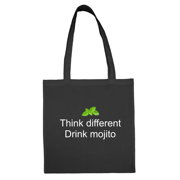 Tote bag Drink Mojito